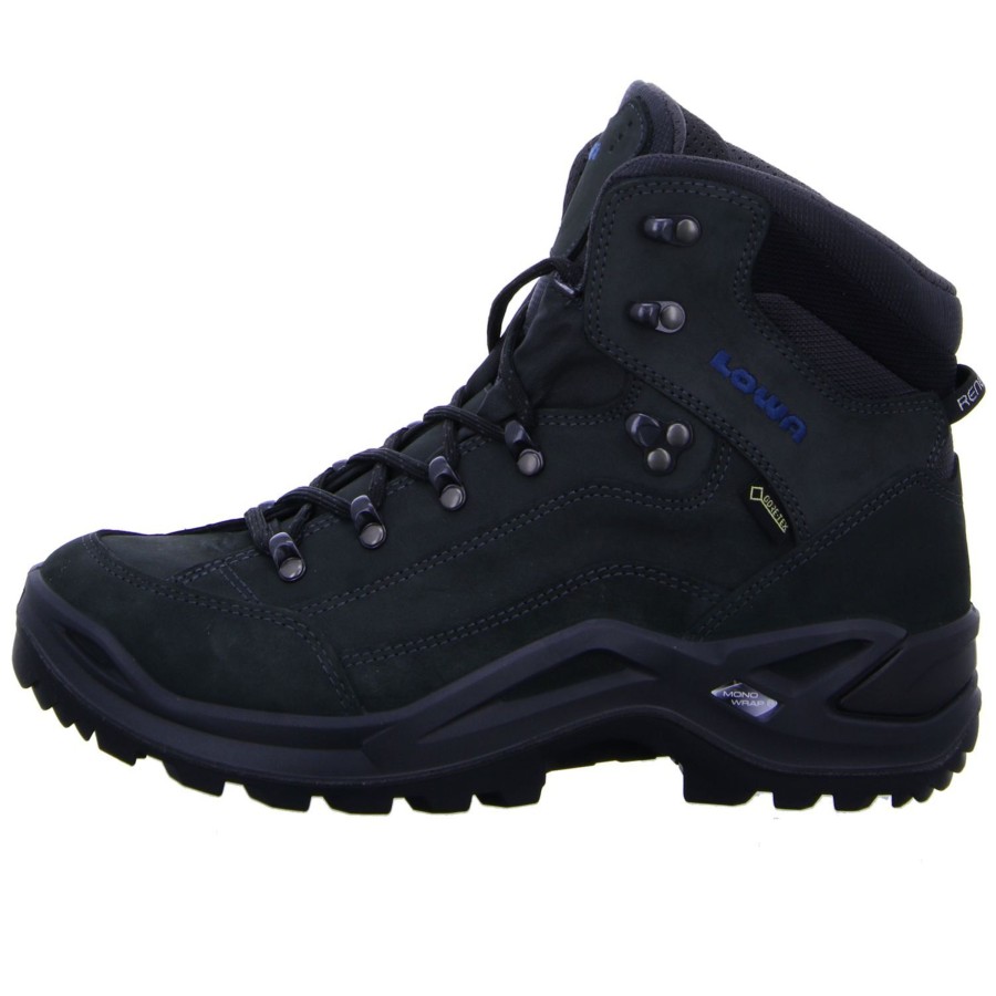 Manner LOWA Wandern & Trekking | Wanderschuhe Grau Renegade Gtx Mid