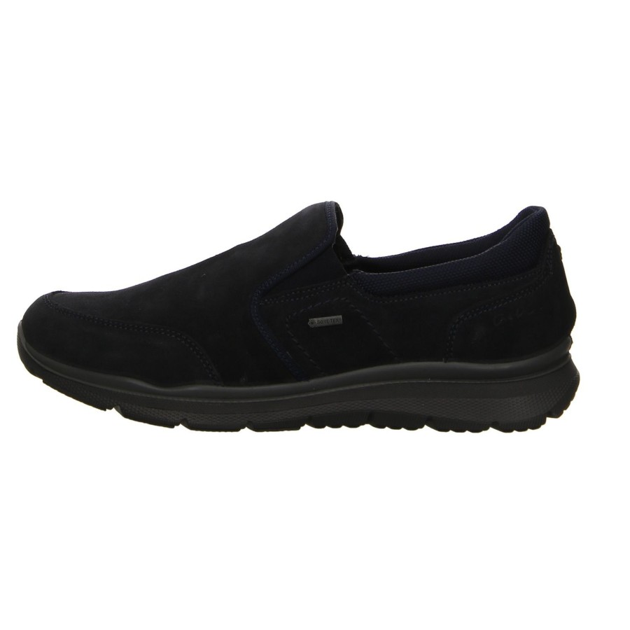 Manner Ara Slipper | Komfort Slipper Blau Benjo-G