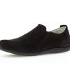 Manner Gabor Slipper | Komfort Slipper Schwarz