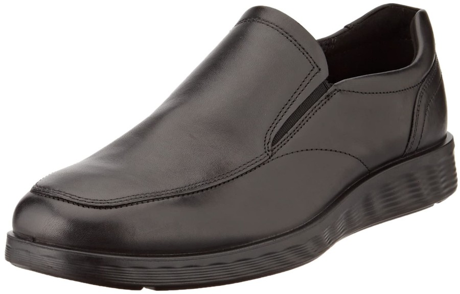 Manner Ecco Slipper | Komfort Slipper Schwarz