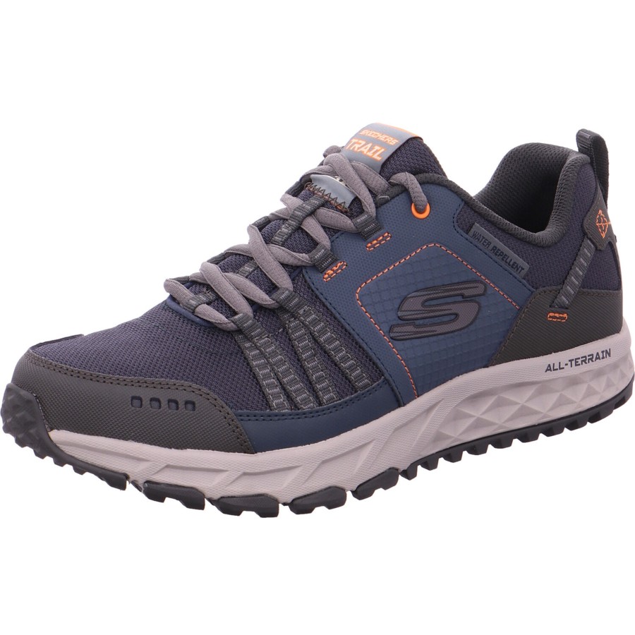 Manner Skechers Wandern & Trekking | Trekkingschuhe Blau