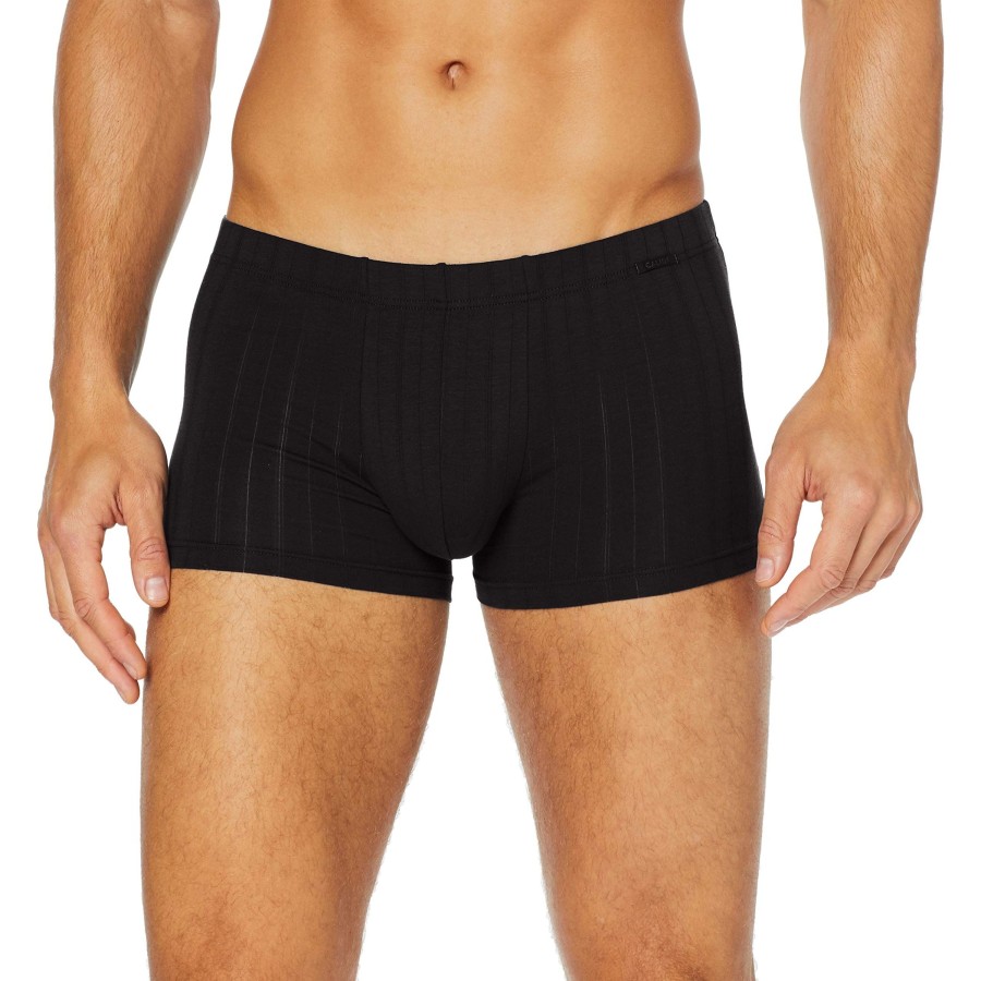 Manner Calida Wasche | Boxer Weit Herren Boxer, Schwarz