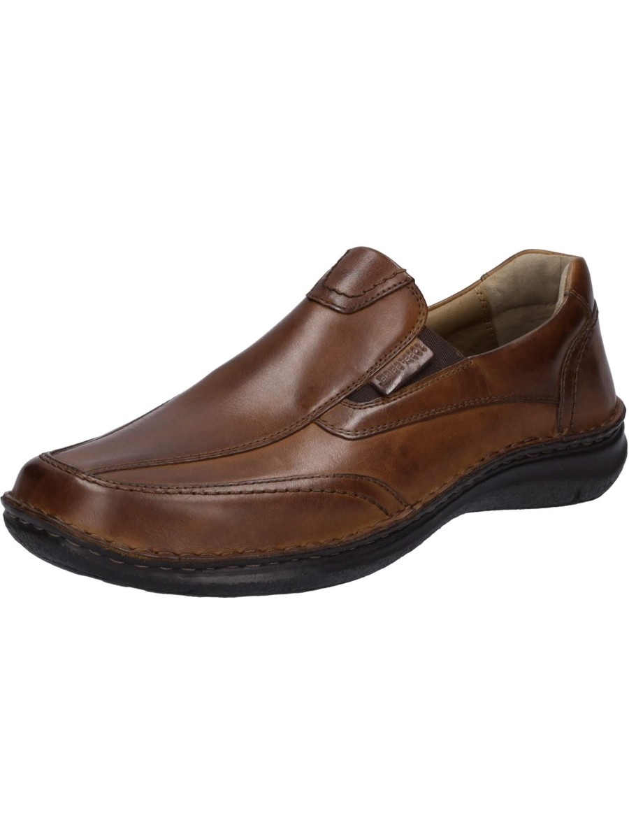 Manner Josef Seibel Slipper | Klassische Slipper Braun