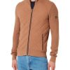 Manner Bugatti Jacken | Westen Herren Strickjacke