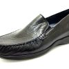 Manner Waldläufer Slipper | Klassische Slipper Schwarz