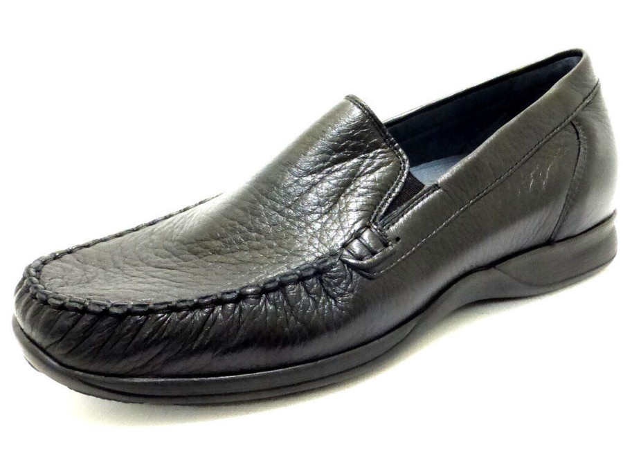 Manner Waldläufer Slipper | Klassische Slipper Schwarz