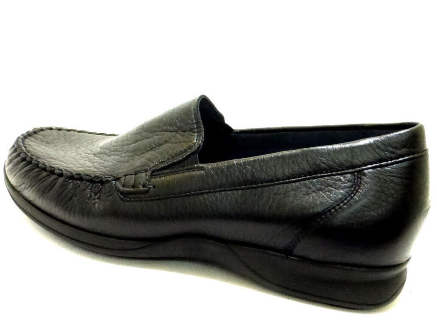 Manner Waldläufer Slipper | Klassische Slipper Schwarz