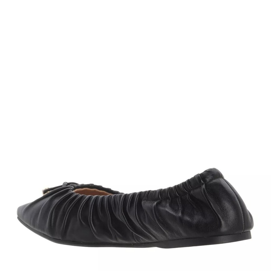 Manner Coach Slipper | Klassische Slipper Schwarz Ballerina