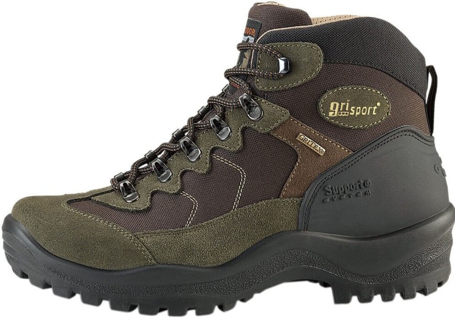 Manner GriSport Wandern & Trekking | Wanderschuhe Khaki Trekkingstiefel Livigno