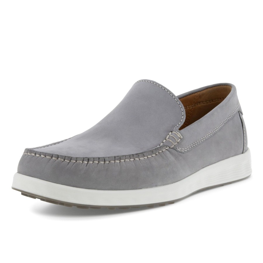 Manner Ecco Slipper | Klassische Slipper Blau S Lite Moc Wild Dove