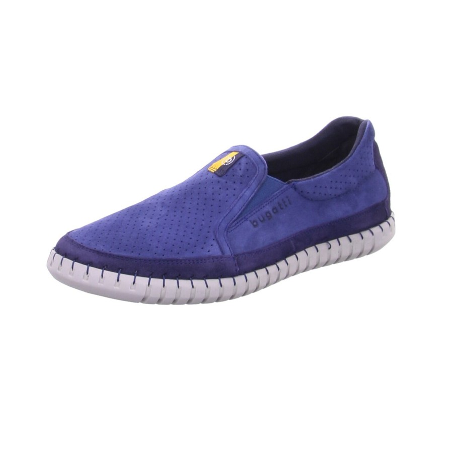 Manner Bugatti Slipper | Sportliche Slipper Blau Baloo