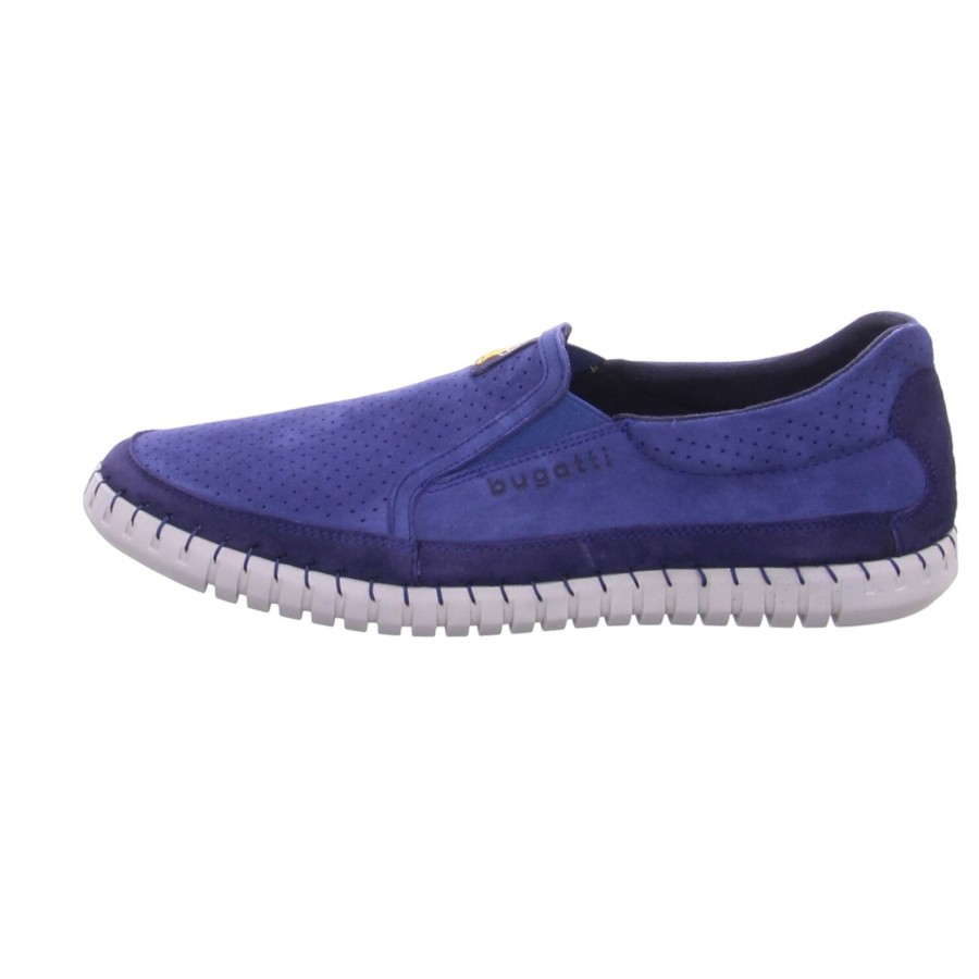 Manner Bugatti Slipper | Sportliche Slipper Blau Baloo