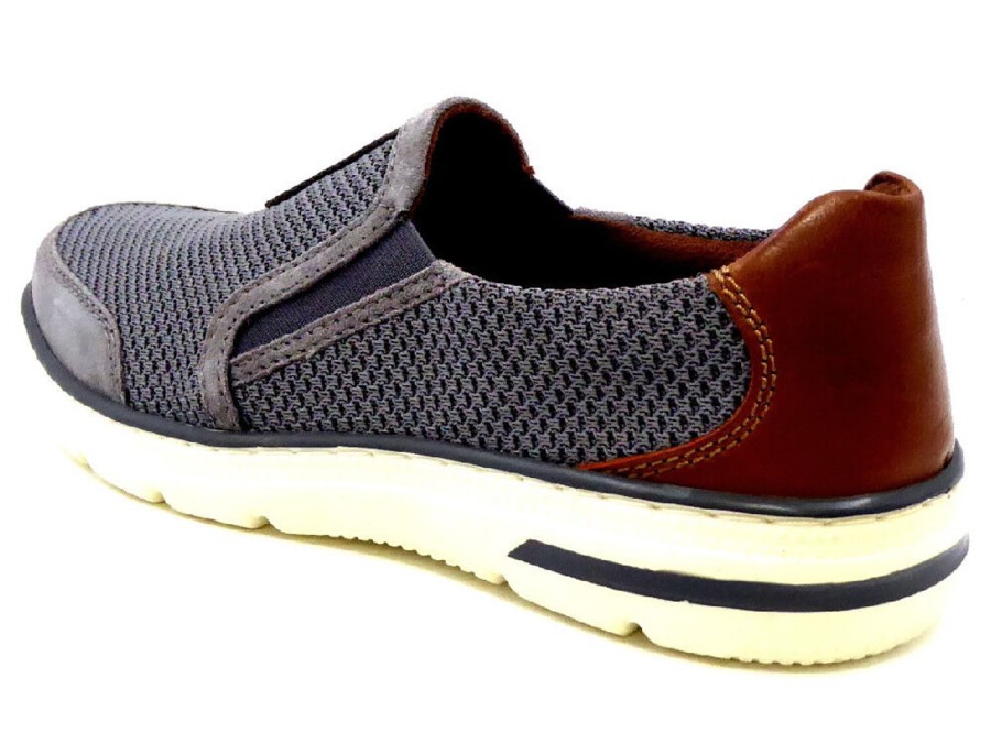 Manner Bugatti Slipper | Komfort Slipper Grau