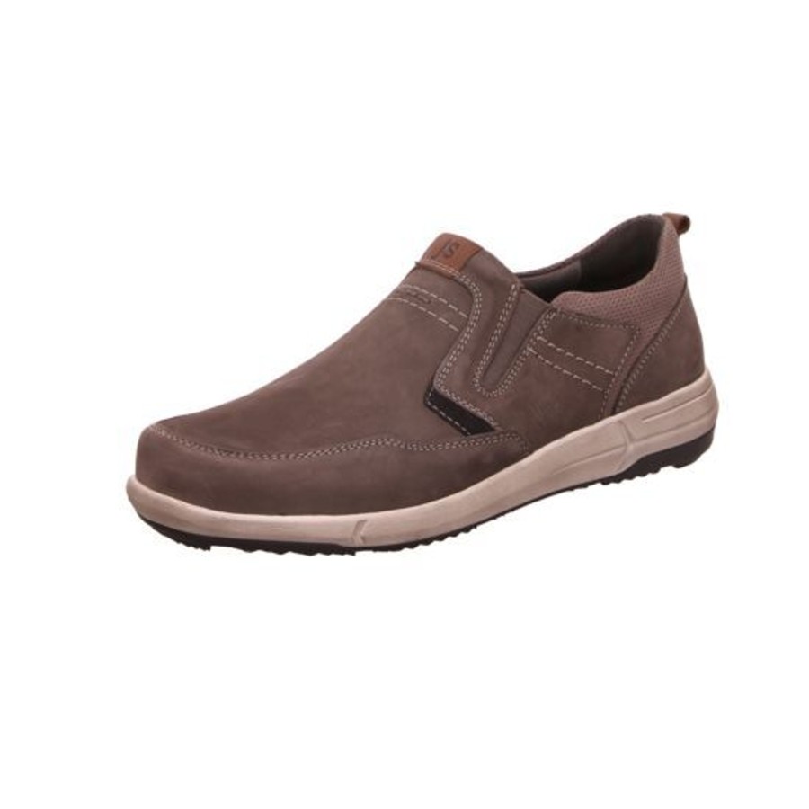 Manner Josef Seibel Slipper | Sportliche Slipper Grau Enrico 04