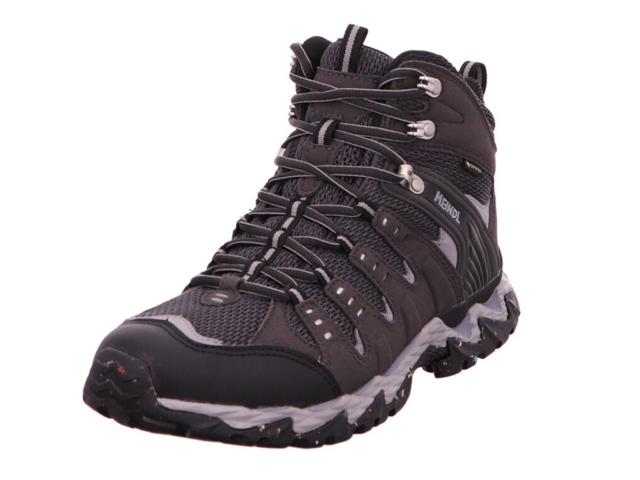 Manner Meindl Wandern & Trekking | Wanderschuhe Grau Respond Mid Ii Gtx Anthrazit/Grau