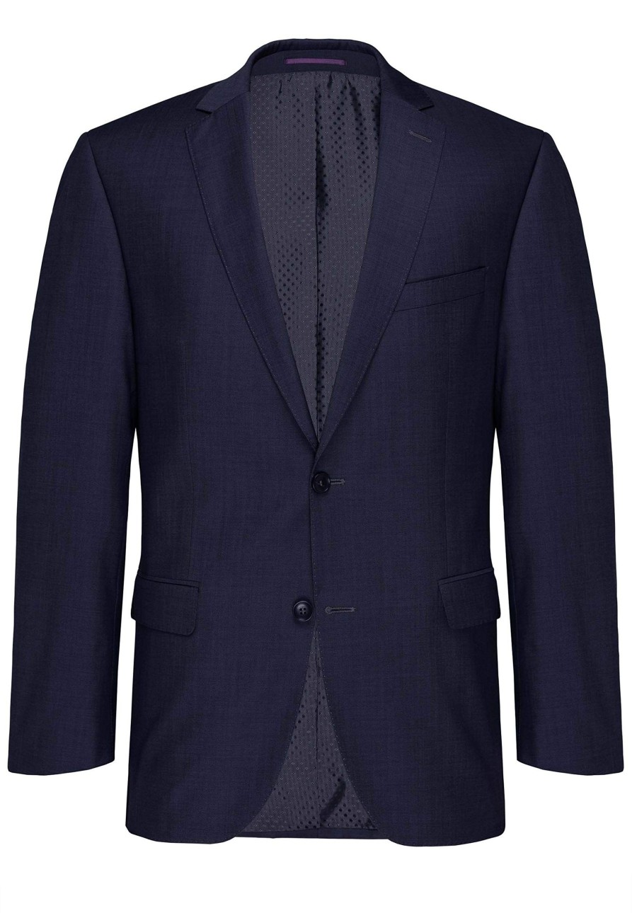 Manner Carl Gross Jacken | Sakkos Sakko/Jacket Cg K-Amf-Shane Ss, Blau Dun