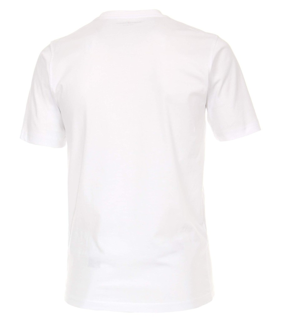 Manner Casa Moda Shirts | Rundhals T-Shirt T-Shirt O-Neck Nos Dopa