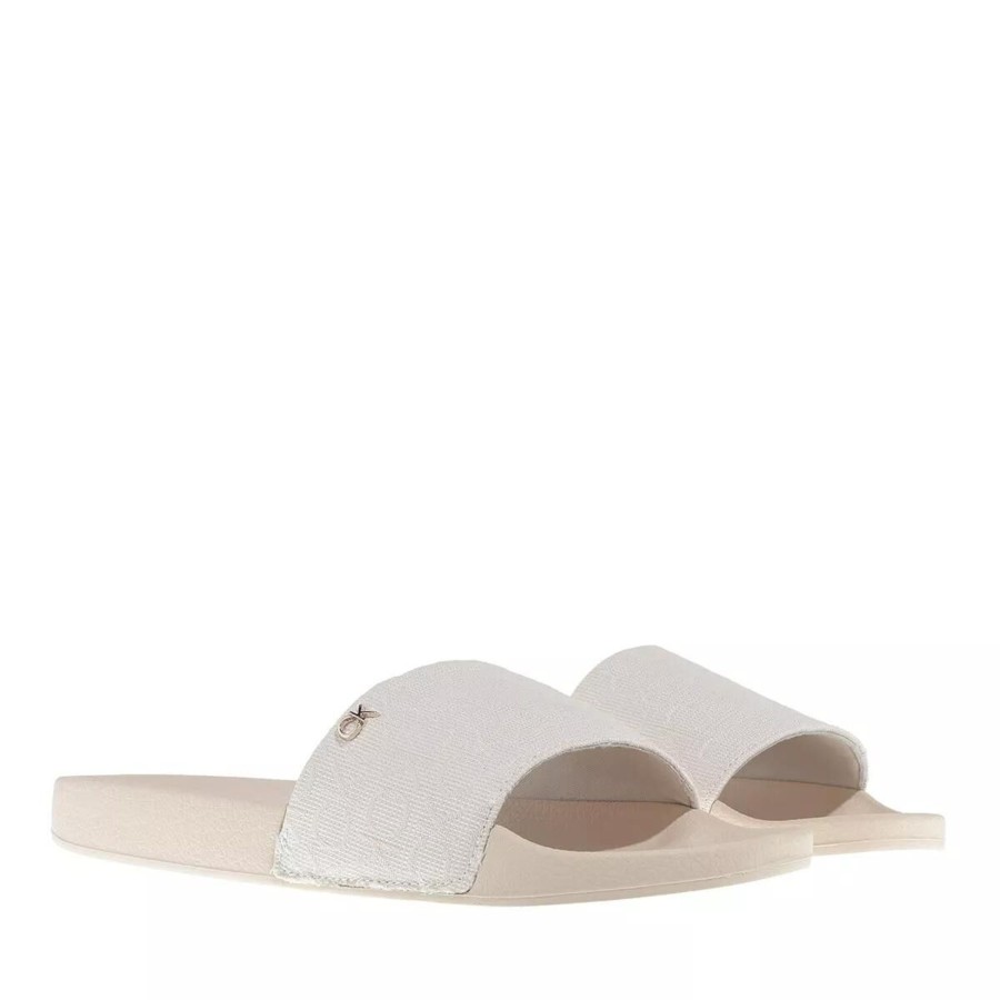 Manner Calvin Klein Slipper | Klassische Slipper Beige Slide