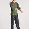 Manner Calida Wasche | Pyjama Lang Herren Pyjama