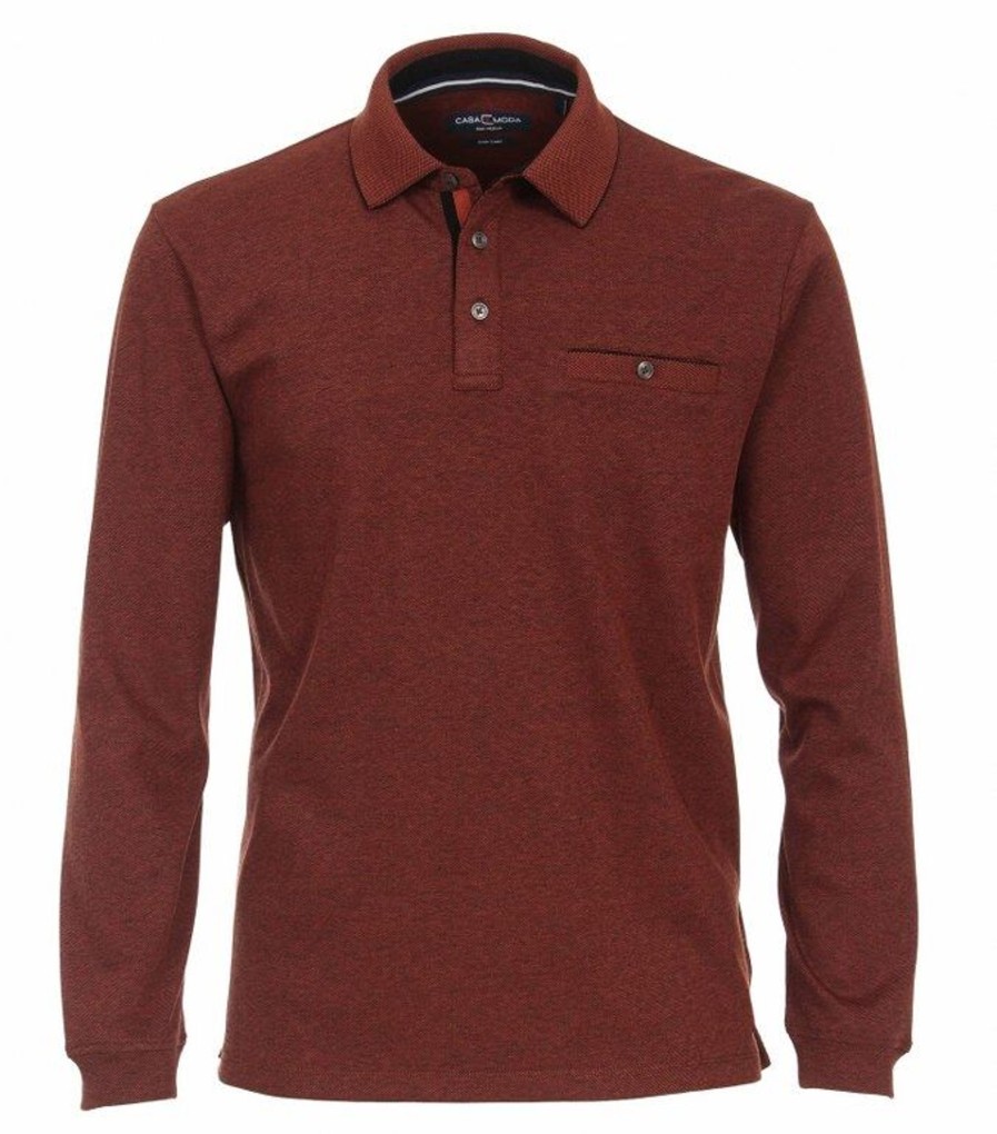 Manner Venti Shirts | Rundhals T-Shirt Polo Langarm Snos