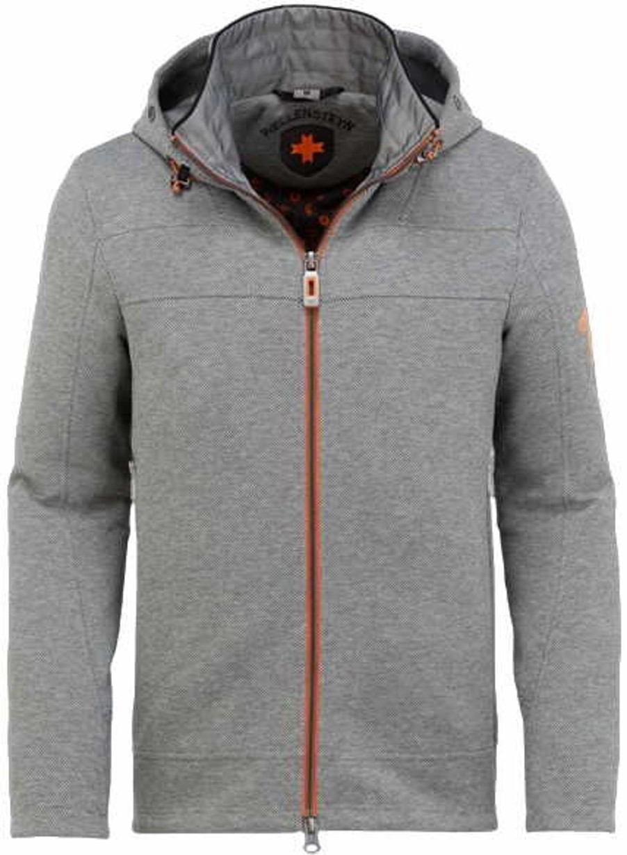 Manner Wellensteyn Jacken | Outdoorjacken Jacke Flom-907-Gmno, Greymelange/Neono