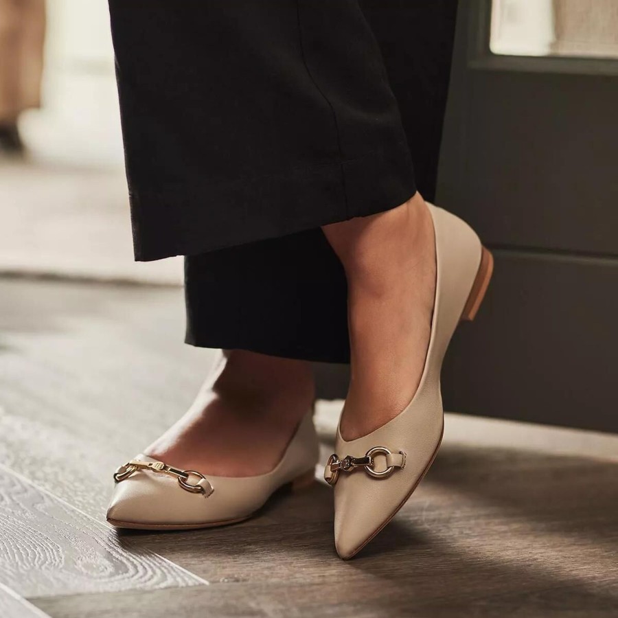 Manner Isabel Bernard Slipper | Klassische Slipper Taupe Ballerina