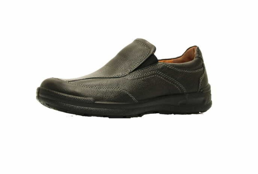 Manner Jomos Slipper | Komfort Slipper Schwarz Man Life