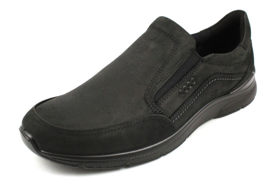 Manner Ecco Slipper | Sportliche Slipper Schwarz Ecco Irving