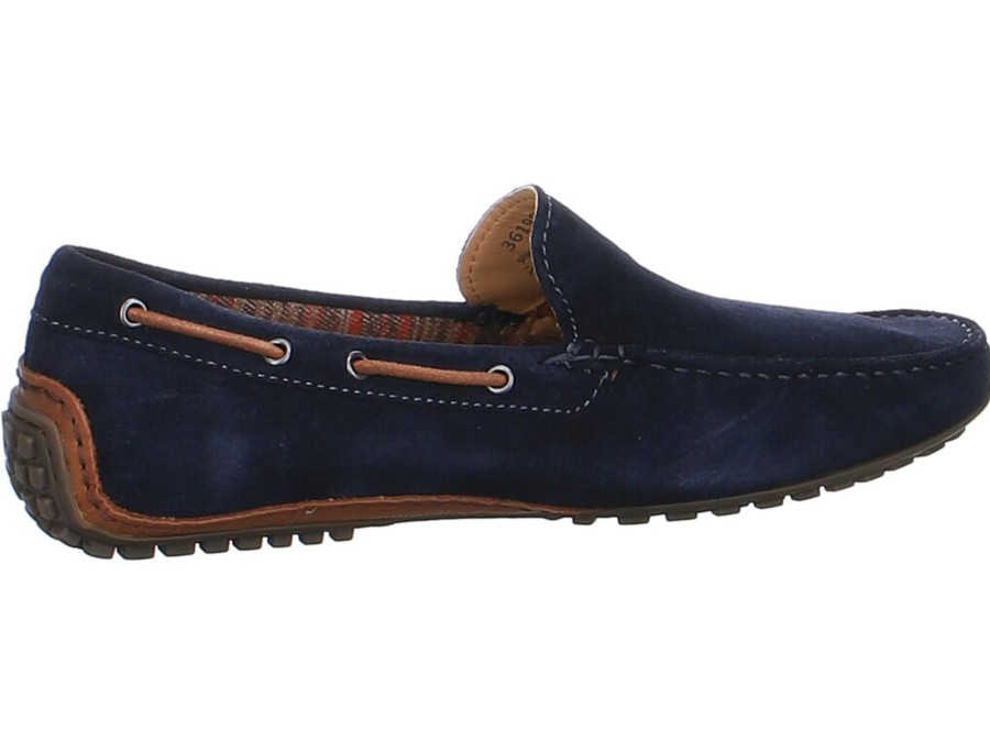 Manner Sioux Slipper | Komfort Slipper Blau