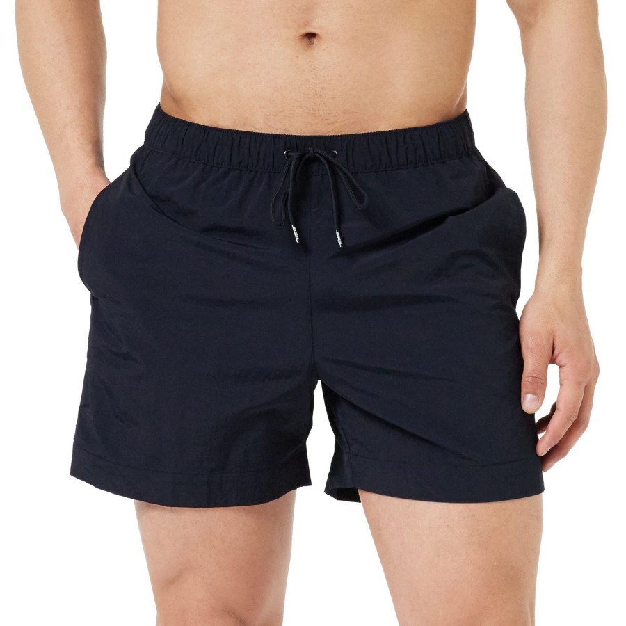 Manner Tommy Hilfiger Bademoden | Badeshorts Medium Drawstring, Blue