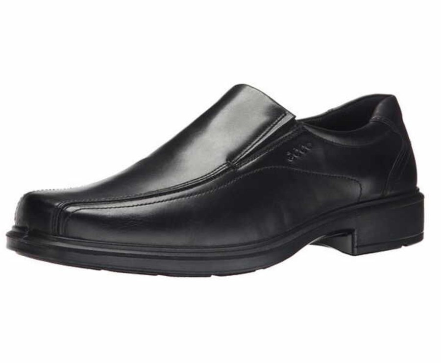 Manner Ecco Slipper | Klassische Slipper Schwarz