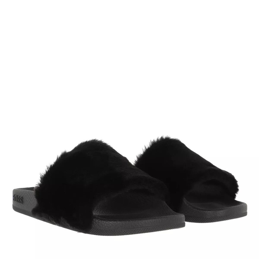 Manner Boss Slipper | Klassische Slipper Schwarz Slide