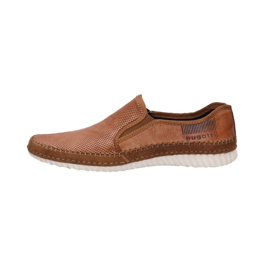 Manner Bugatti Slipper | Komfort Slipper Braun