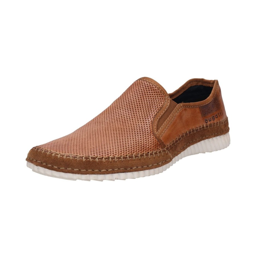 Manner Bugatti Slipper | Komfort Slipper Braun