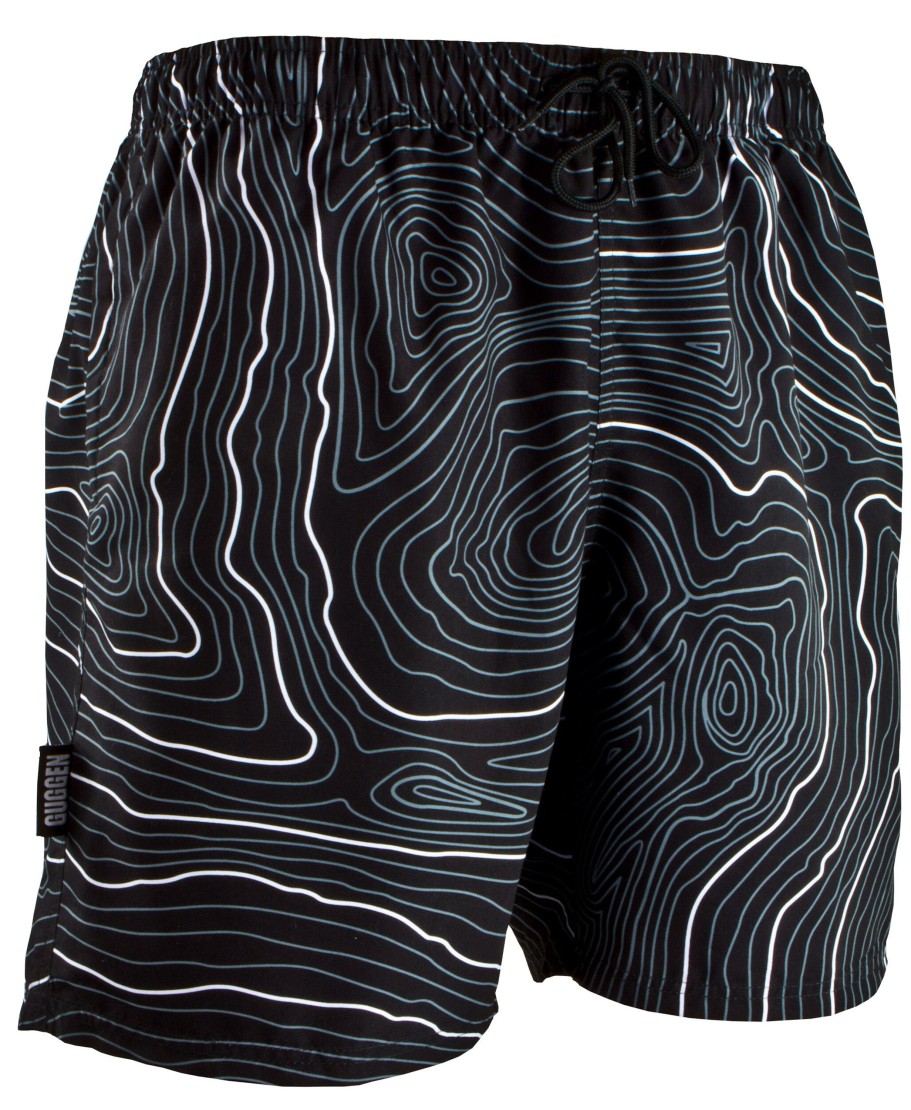 Manner GUGGEN Mountain Wasche | Pyjama Kurz Moderne Badehose Von Guggen Mountain