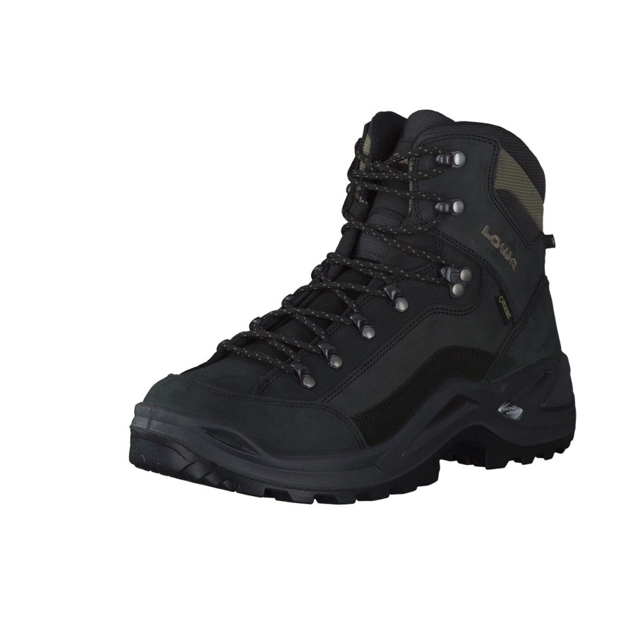 Manner LOWA Wandern & Trekking | Wanderschuhe Schwarz Renegade Gt