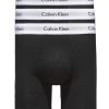 Manner Calvin Klein Wasche | Kurzarm Unterhemd 3P Boxer Brief