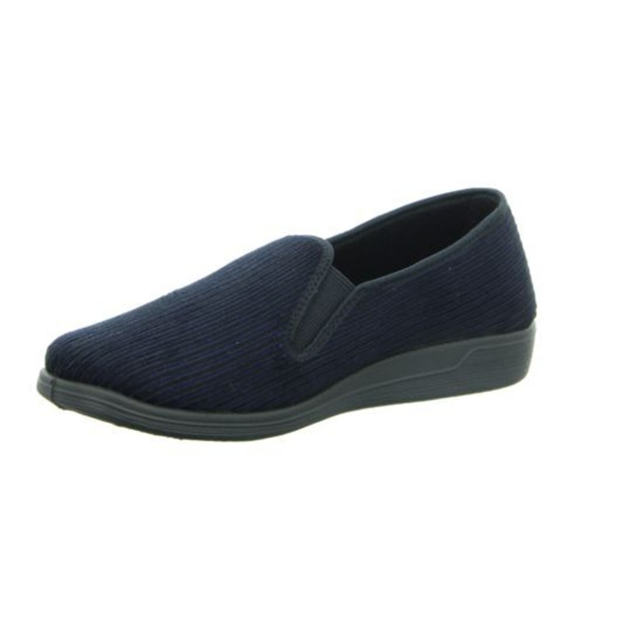 Manner Fischer Markenschuh Hausschuhe | Hausschuhe Blau Fischer Hausschuh Dunkelblau