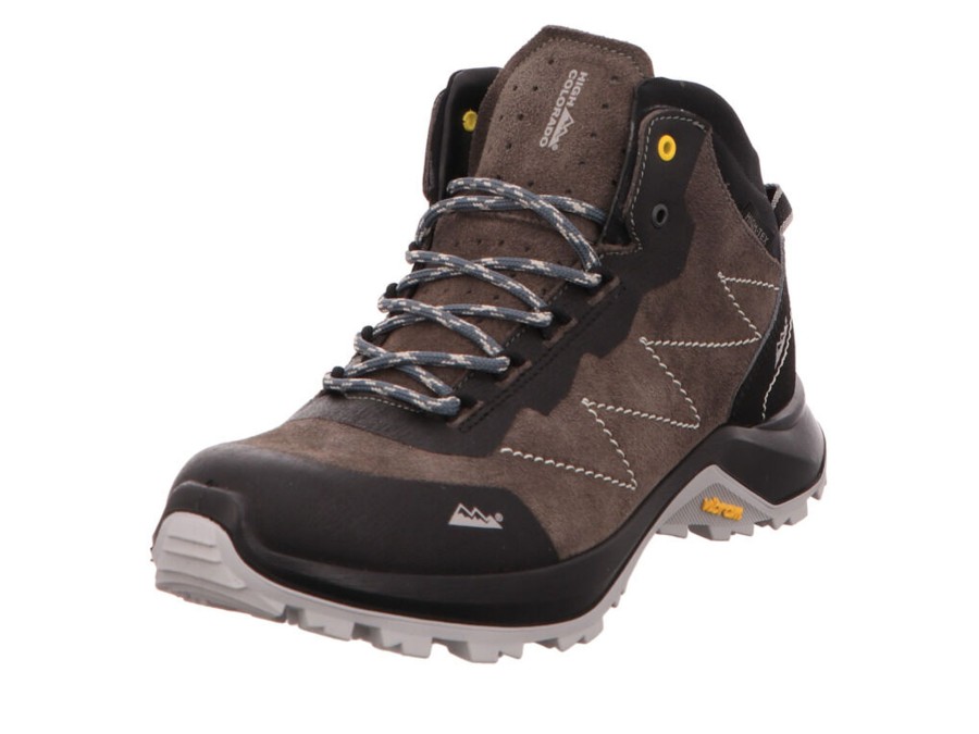 Manner High Colorado Wandern & Trekking | Wanderschuhe Schwarz Leichtwanderschuh Evo Trail Mid