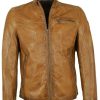 Manner Milestone Jacken | Kunstlederjacken Milestone Lederjacke Marco