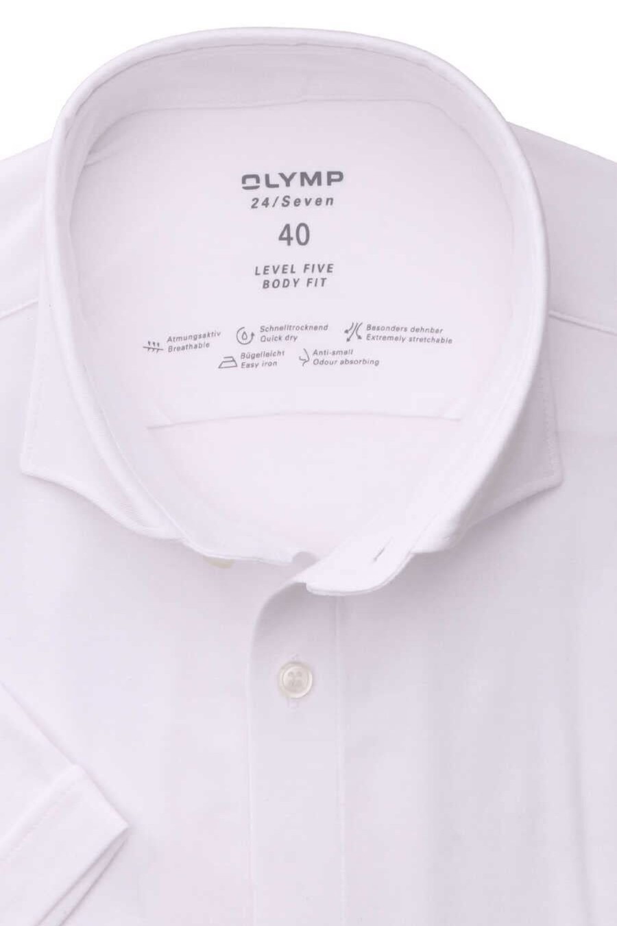 Manner Olymp Shirts | Rundhals T-Shirt 2001/12 Hemden