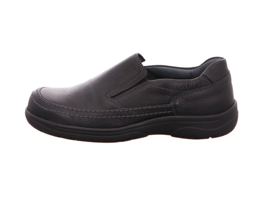 Manner Waldläufer Slipper | Sportliche Slipper Schwarz