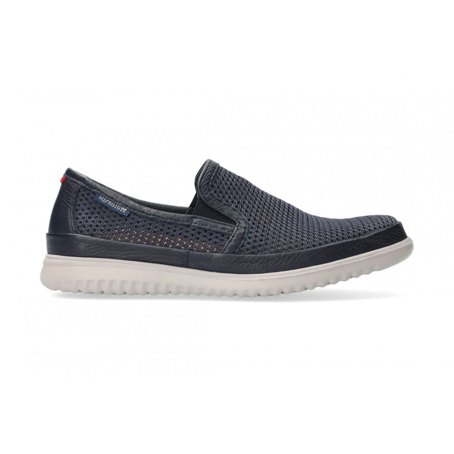 Manner Mephisto Slipper | Sportliche Slipper Blau