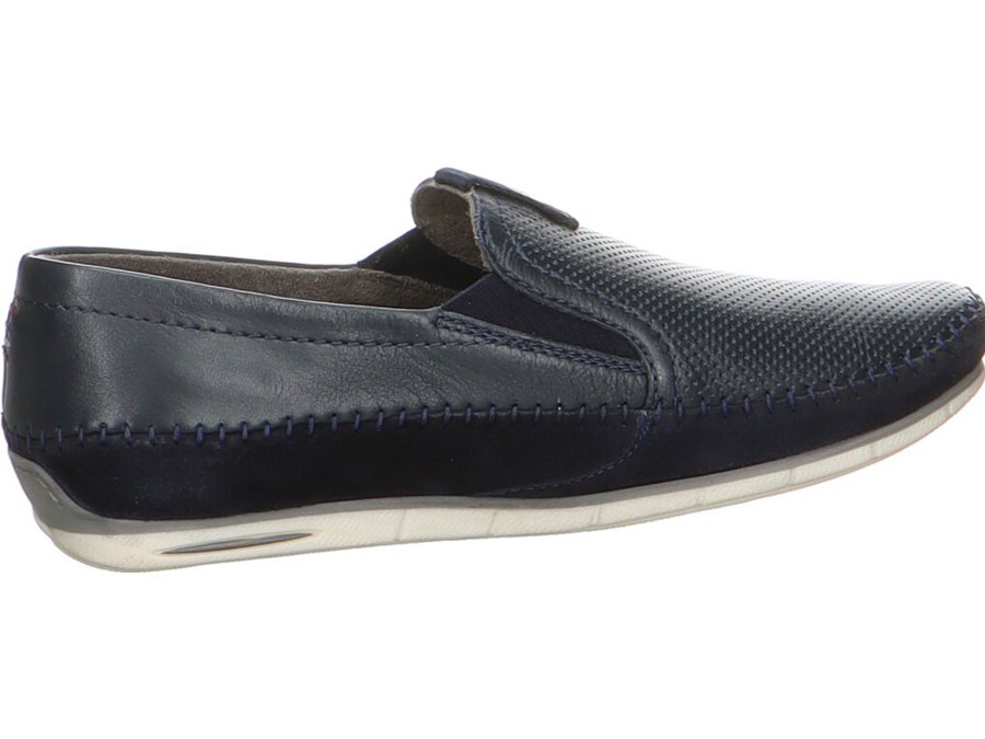 Manner Bugatti Slipper | Komfort Slipper Blau