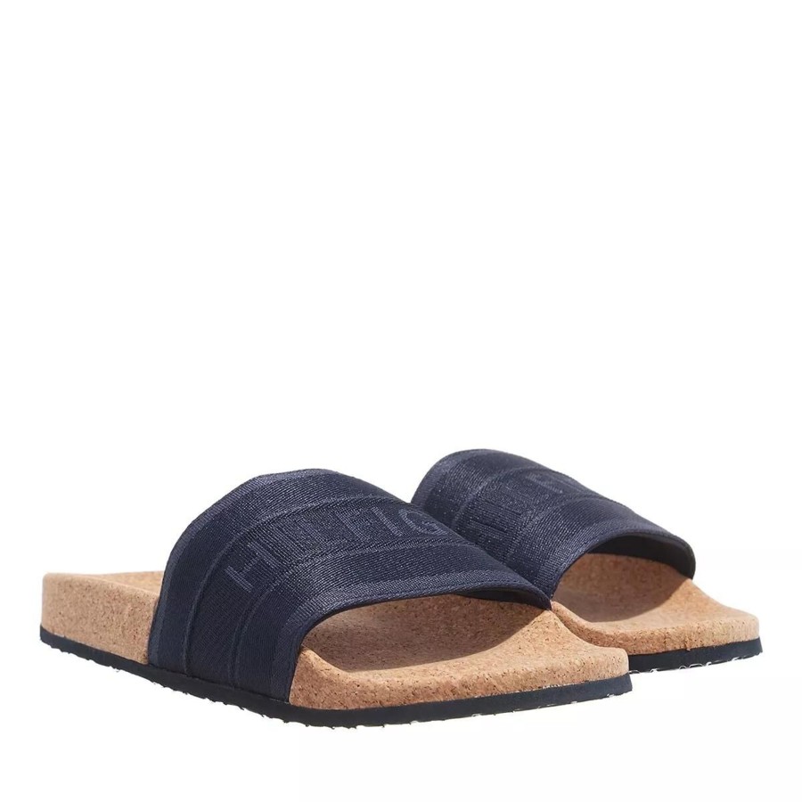 Manner Tommy Hilfiger Slipper | Klassische Slipper Blau Slide