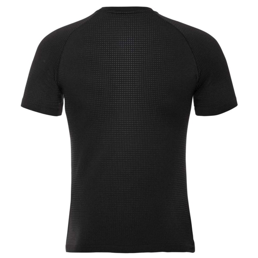 Manner Odlo Shirts | Rundhals T-Shirt Bl Top Crew Neck S/S Performan, Black -