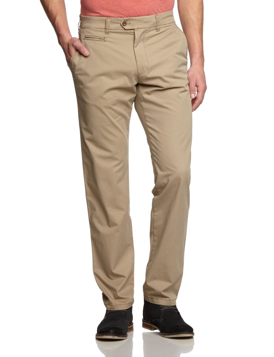 Manner Leineweber Hosen & Shorts | Stoffhosen Everestdep, Beige