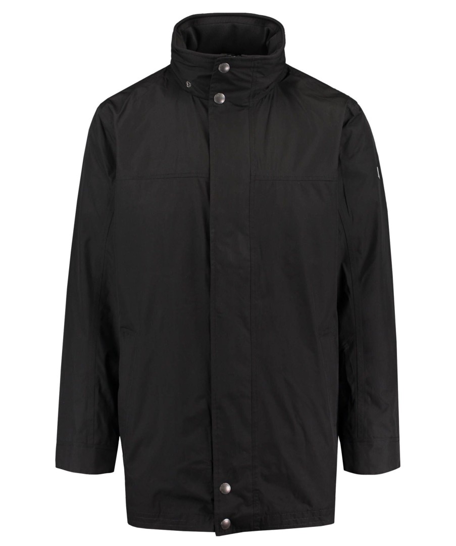 Manner Wellensteyn Mantel | Parkas Jacke Ens-44-Sw, Schwarz