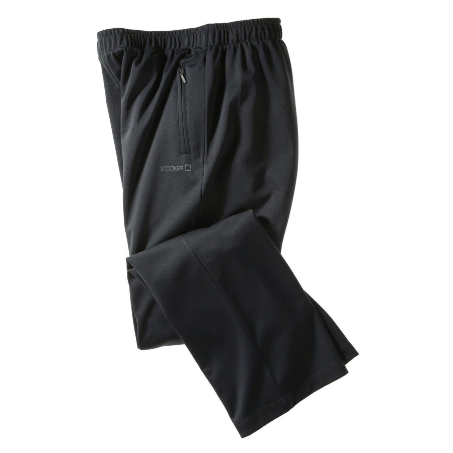 Manner Stooker Hosen & Shorts | Trainingshosen Black