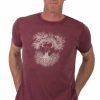 Manner Life-Tree Shirts | Rundhals T-Shirt Organic Shirt Stone Washed Fusion